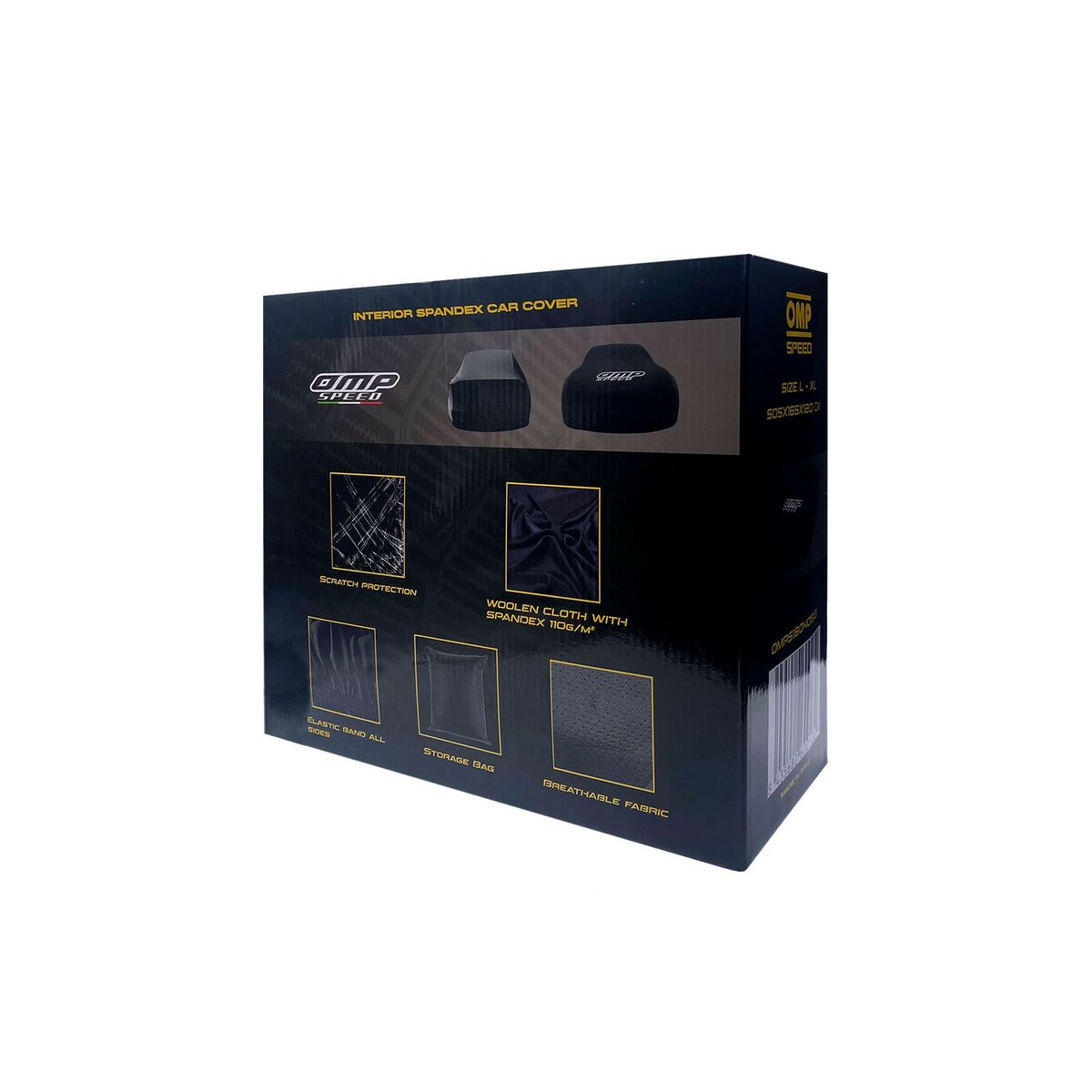 Capa para Automóveis OMP OMPS18040713 M/L Preto Interior